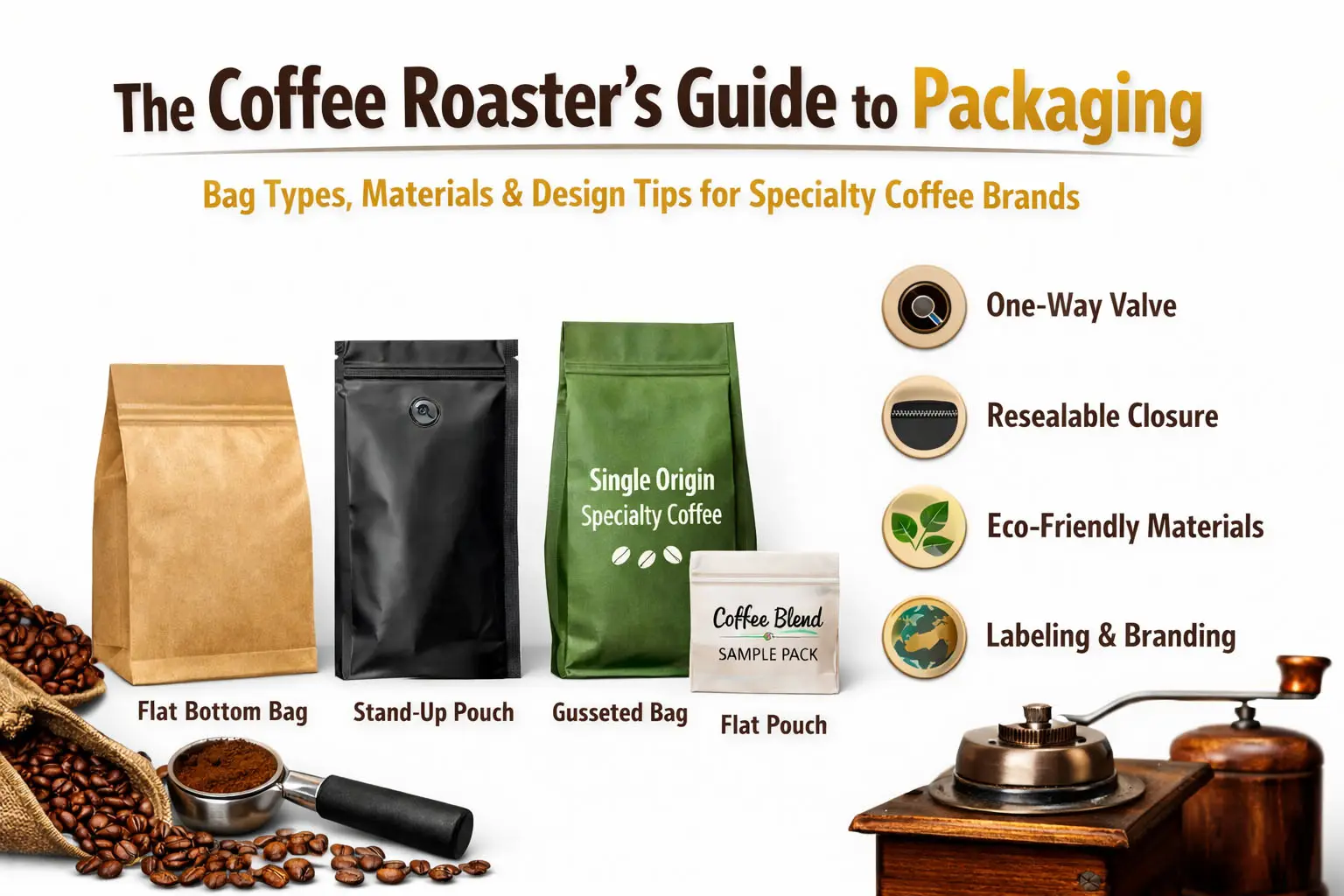 Le guide ultime du pain de pain sur l’emballage du café