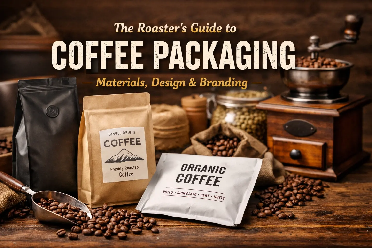 Le guide complet du roaster sur l’emballage du café: Comment concevoir un emballage qui se vend