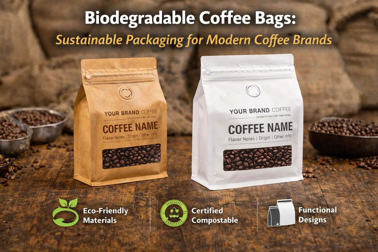 Qu’est-ce que les sacs de café biodégradables?