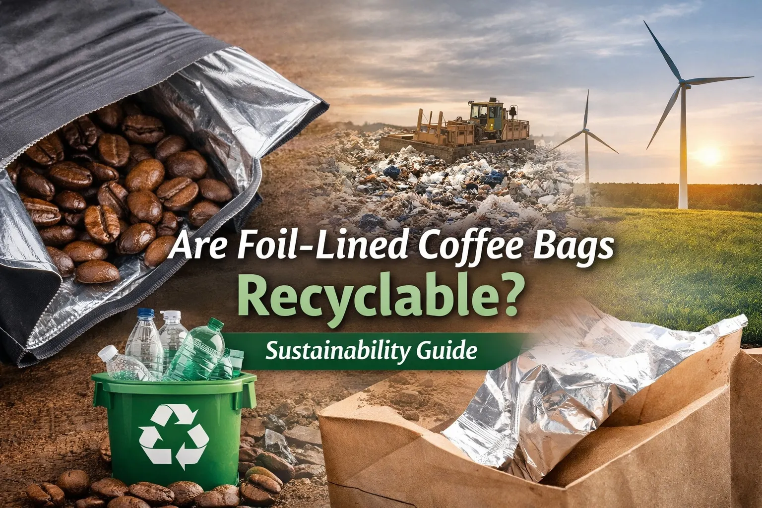 Les sacs de café doublés de papier aluminium sont-ils recyclables?