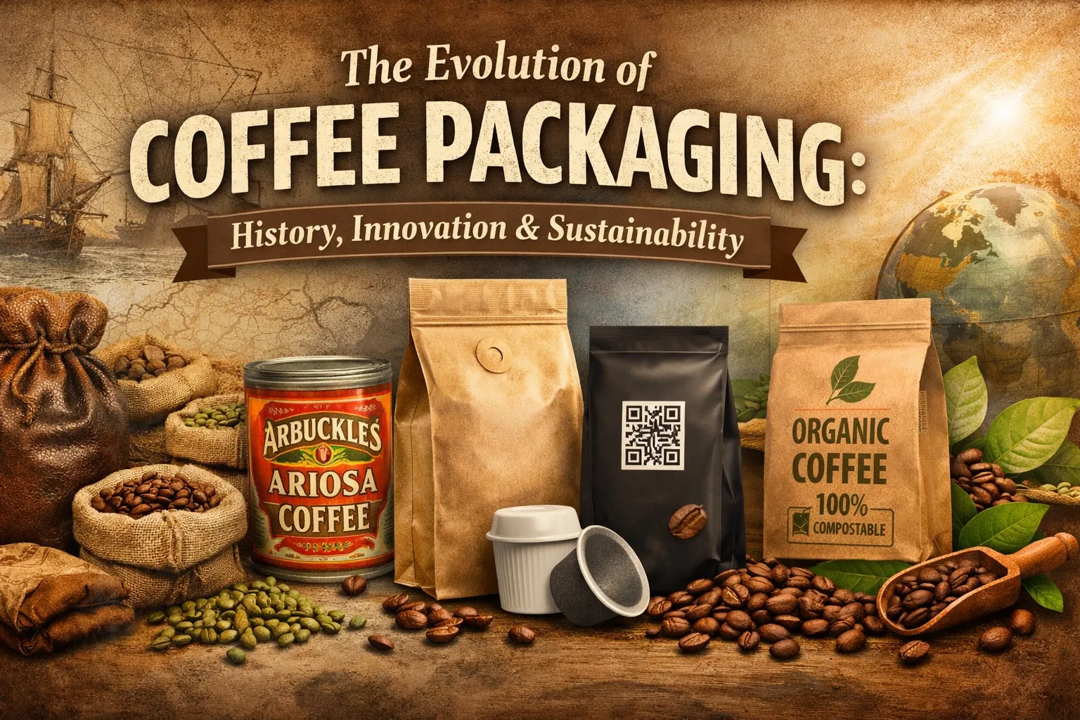 L’évolution de l’emballage du café