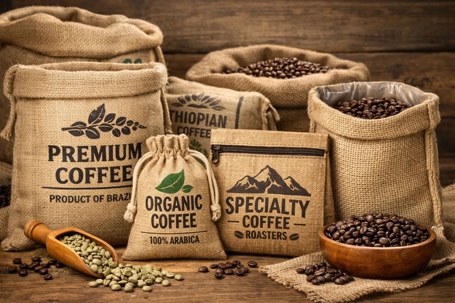 Sacs en jute pour emballage de café: Solutions durables et durables