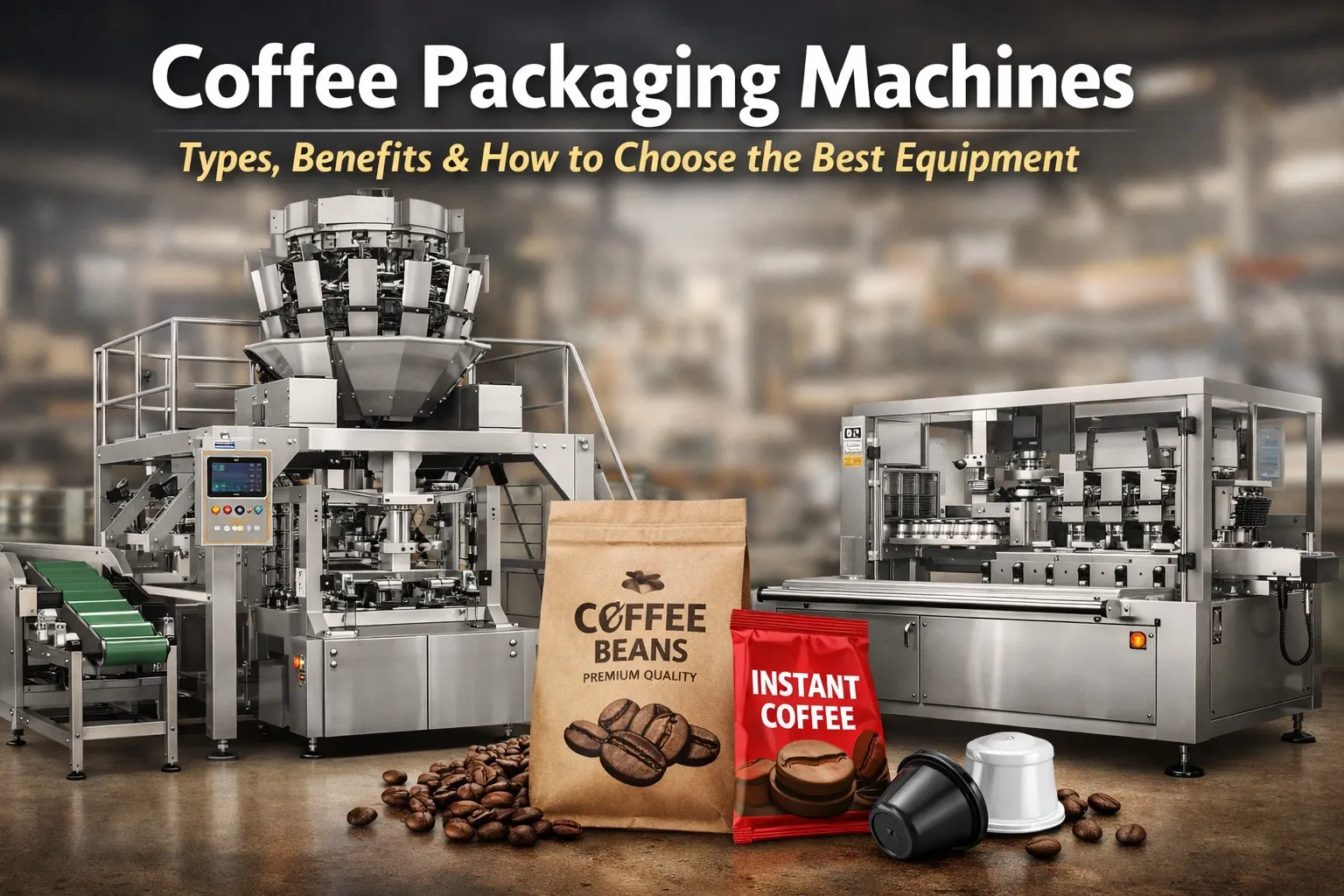 Petite machine à emballer le café