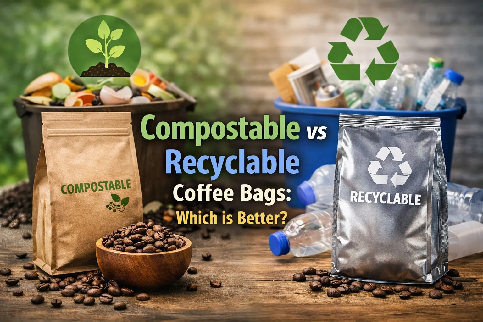 Emballages de café durables