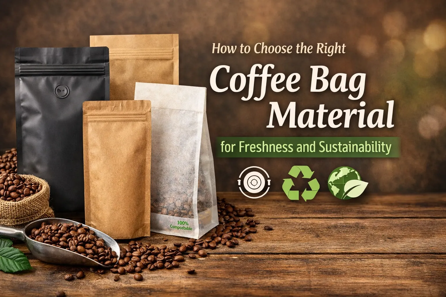 Comment choisir le meilleur matériau d’emballage pour café