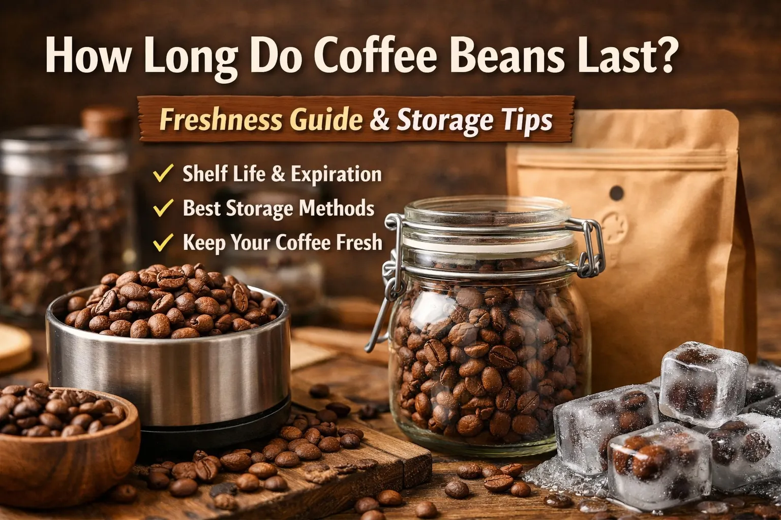 Combien de temps dure un sachet de grains de café ?