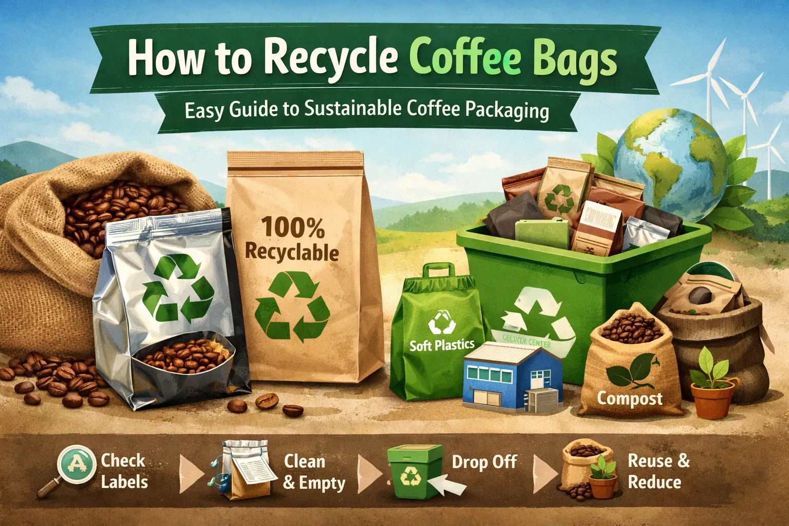 Les sacs de café sont-ils recyclables