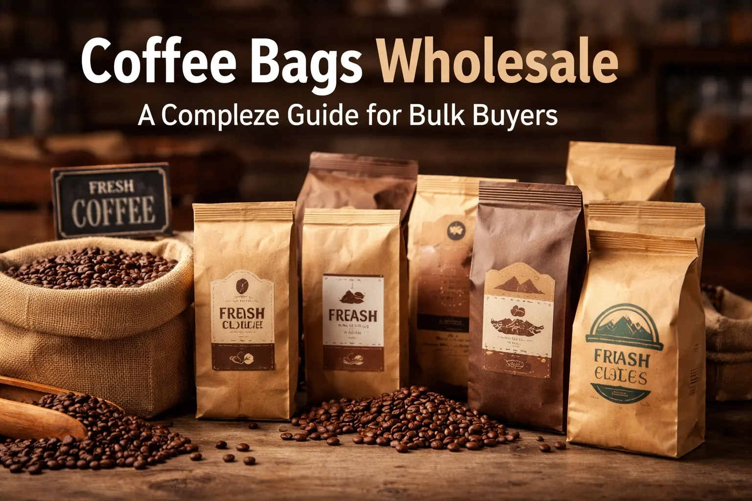 Gros de sacs de café